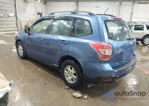 2015 Subaru Forester 2.5I from USA, damaged, VIN JF2SJABC0FH804717